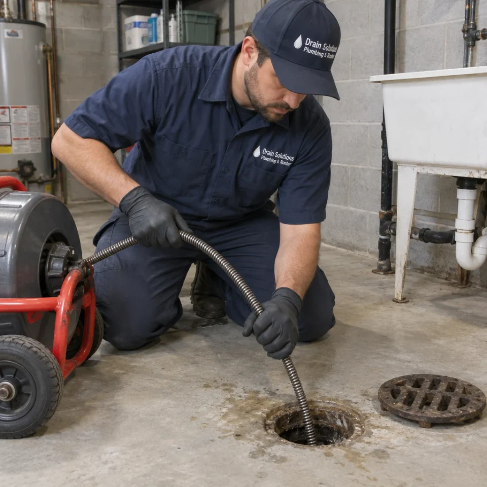 Drain cleaning service